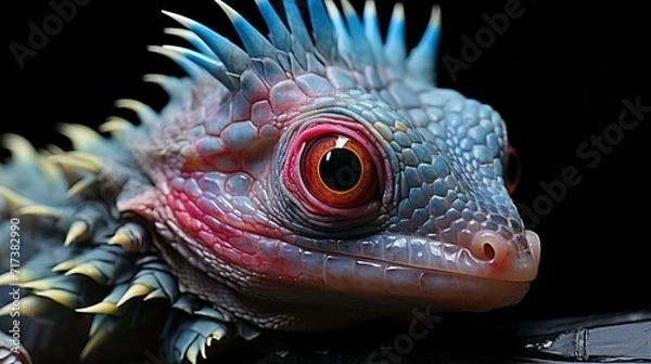 Obraz 珍しい種類のトカゲの仲間