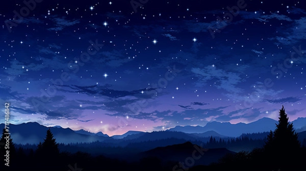 Fototapeta sky with clouds