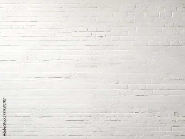 Fototapeta White and grey grunge wall texture Background Generative Ai