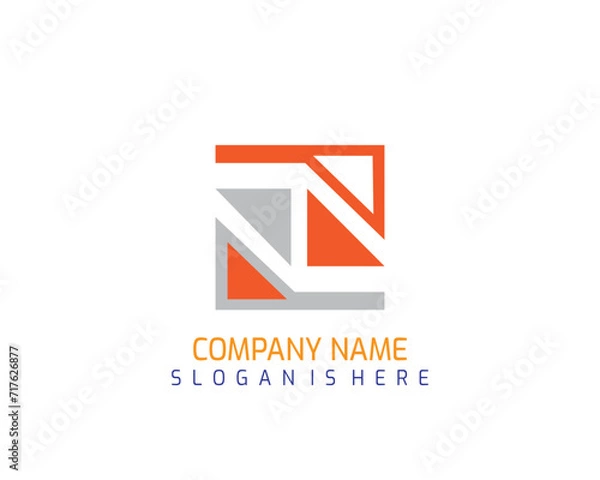 Fototapeta Minima, modern, creative minimalist, professional, logo design, specially logo, generative, ai, logo design, template 