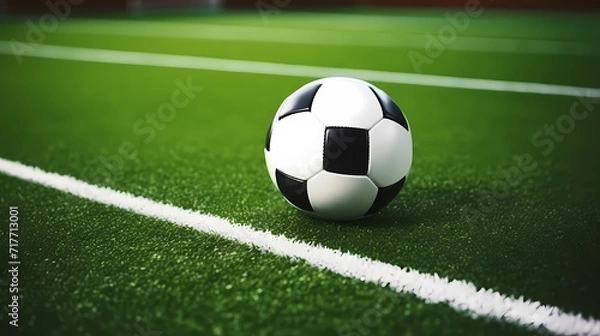 Fototapeta American football background, traditional super bowl banner poster