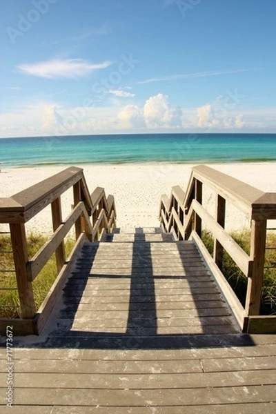 Obraz Let's go to the beach