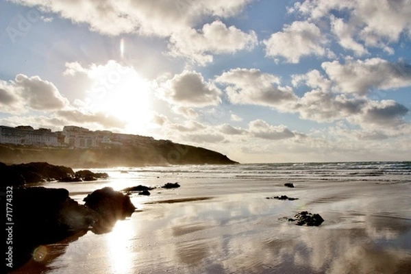 Obraz North Fistral, Newquay, Cornwall