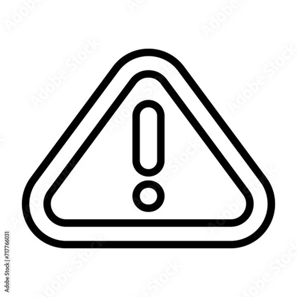 Fototapeta Alert Vector Icon