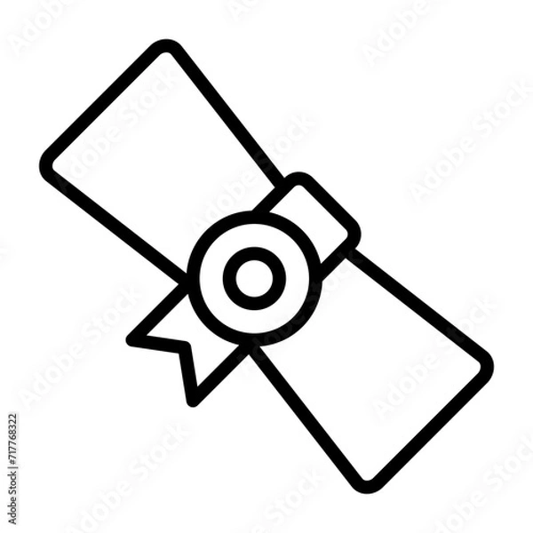 Fototapeta Scroll Vector Icon