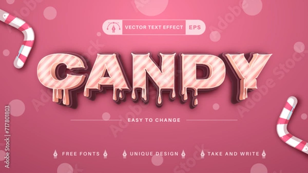 Fototapeta Happy Valentines Day Editable Designs