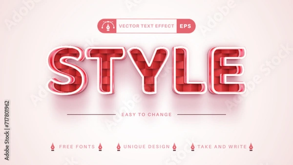 Obraz Happy Valentines Day Editable Designs