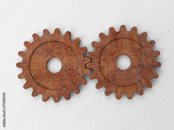 Obraz gear to place concepts