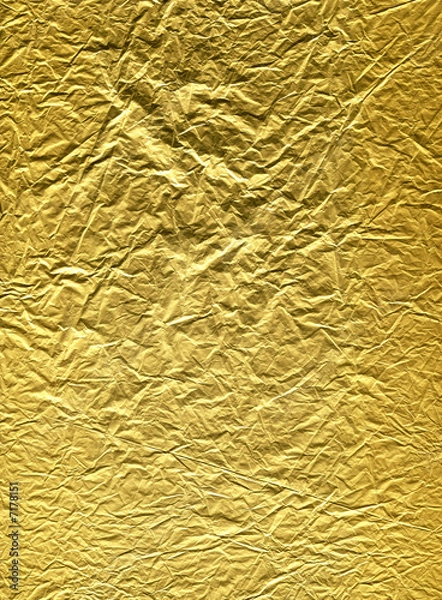 Obraz Gold wrapper paper texture