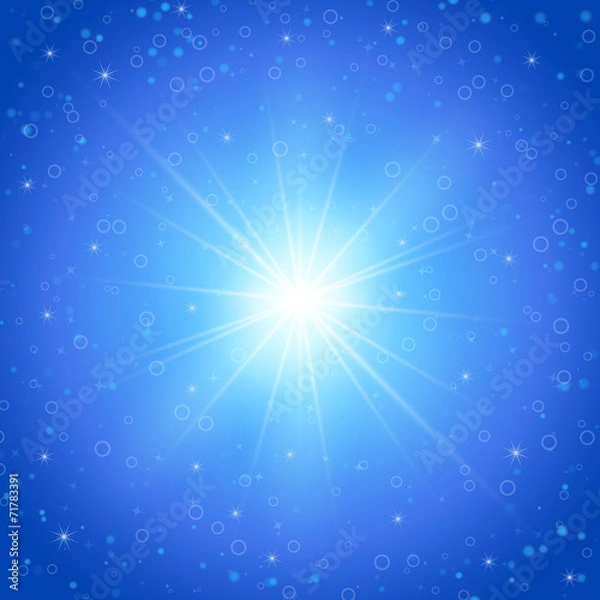 Fototapeta Winter vector background