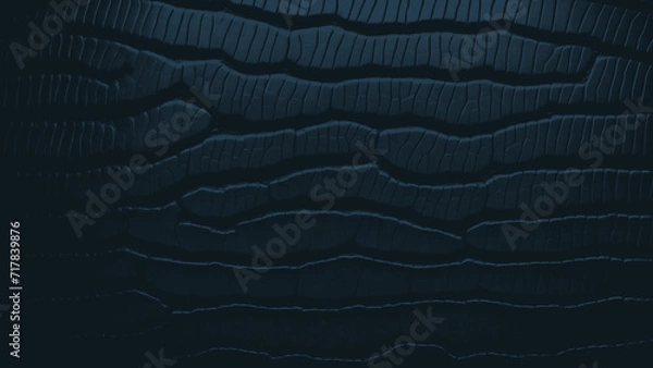 Obraz Damaged tire with multiple lines texture