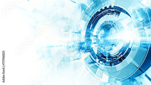 Fototapeta Abstract bright technology background illustration