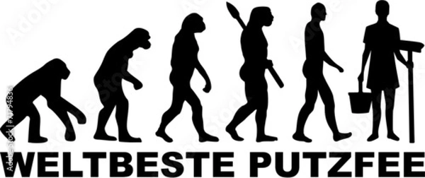 Fototapeta Cleaning Housekeeping Evolution