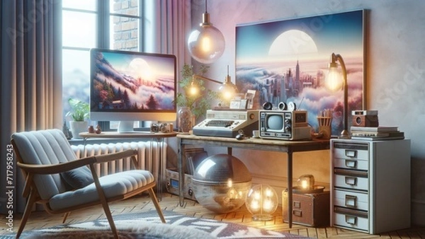 Fototapeta modern living room