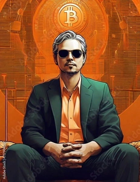 Obraz Bitcoin Culture bitcoin, blockchain, cryptocurrency, mining, wallet, satoshi, nakamoto, peer-to-peer, digital, currency, decentralized, encryption, private, key, public, address, transaction 
