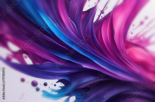 Obraz Abstract Pink And Blue Background