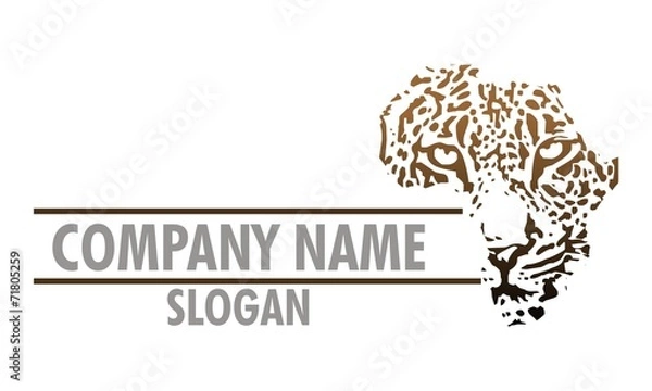 Obraz Logo dzikiej Afryki