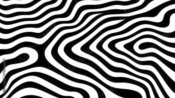 Fototapeta Abstract seamless doodle background, artistic backdrop