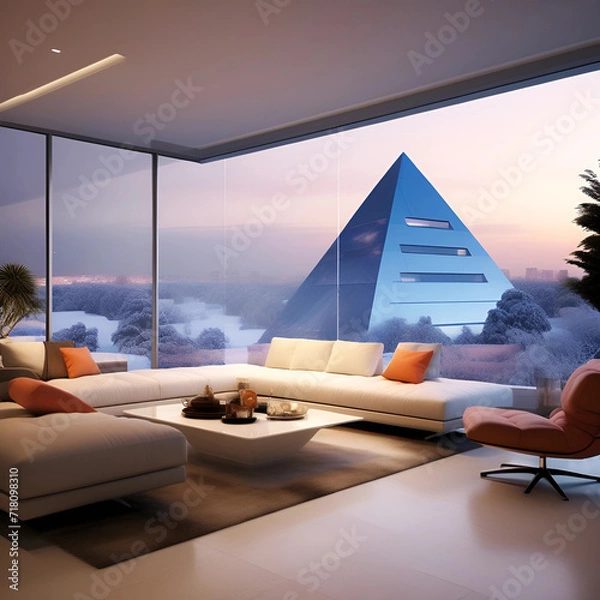 Obraz Futuristic House Style 