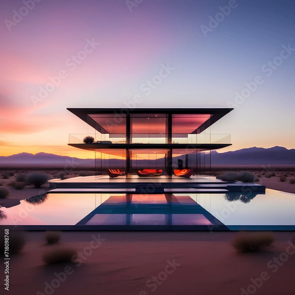 Obraz Futuristic House Style 