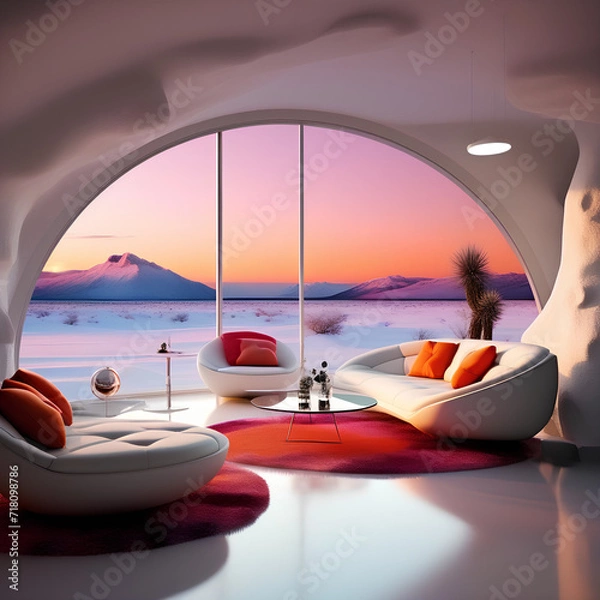 Obraz Futuristic House Style 