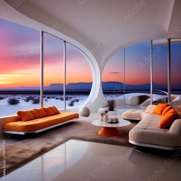 Obraz Futuristic House Style 