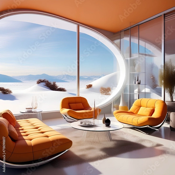 Obraz Futuristic House Style 