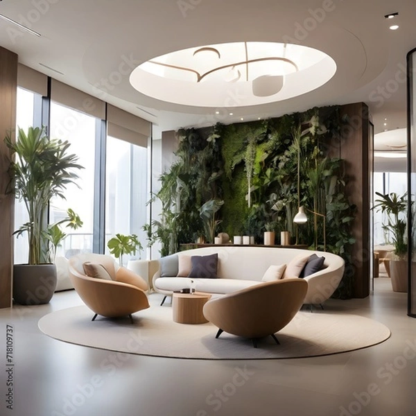 Fototapeta modern living room