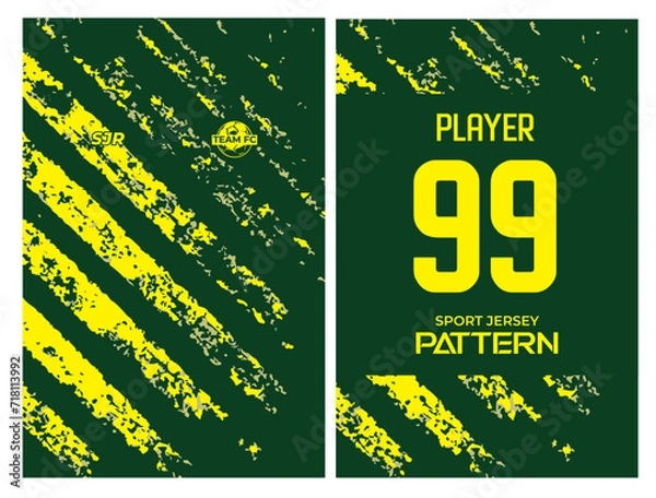 Obraz Sport Jersey Background Vector Pattern