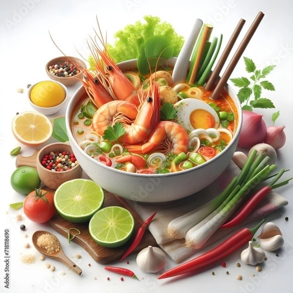 Obraz Delicious Tom Yum Soup