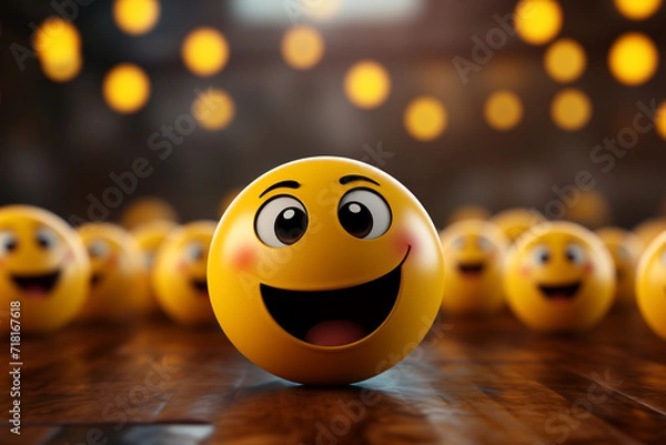 Obraz balls on the floor