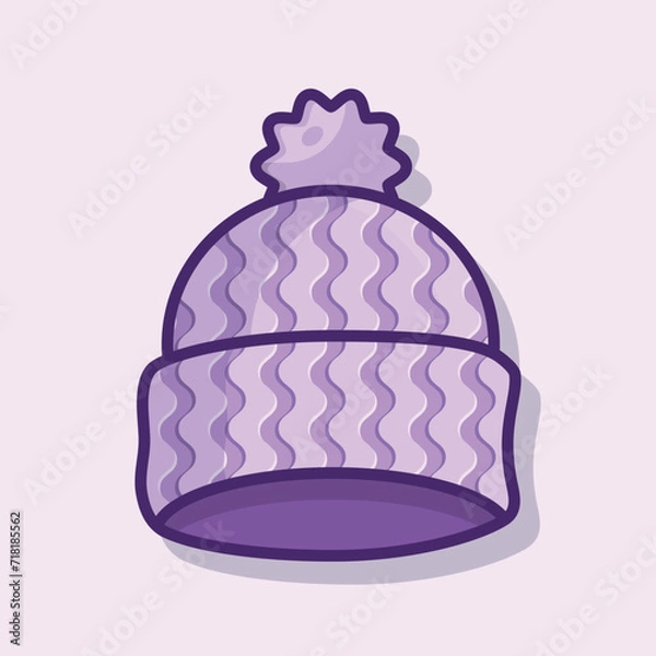 Obraz Winter Cap Beanie Icon