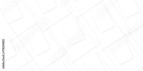 Fototapeta Abstract modern stylist seamless white Background with geometric line shapes Space design concept. You can use for cover, poster, banner s perfect for cover, banner, graphics design.