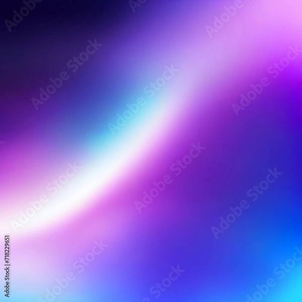 Obraz Blue Purple Gradient Abstract Background Illustration