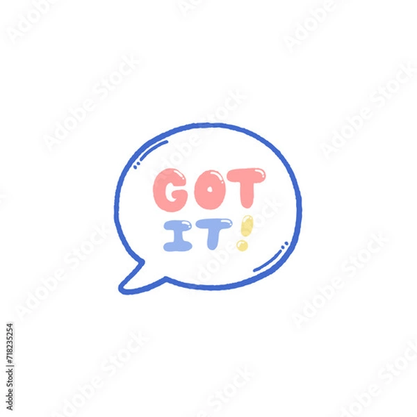 Obraz svg conversation education doodle element set