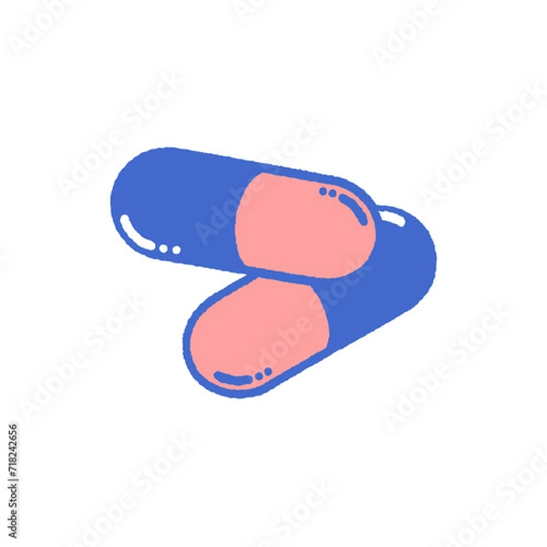 Obraz svg donate blood doodle element set