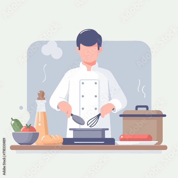 Obraz chef cooking