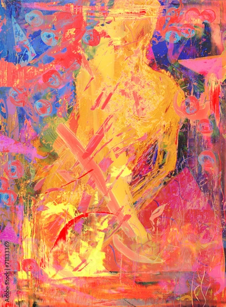 Obraz Abstract On Glass