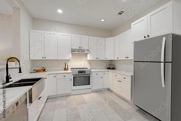 Obraz a home kitchen 