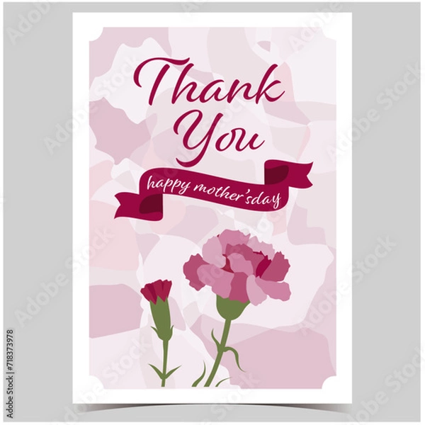 Obraz 母の日メッセージカード