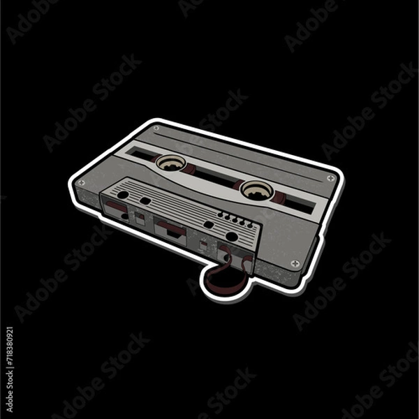 Obraz audio cassette tape