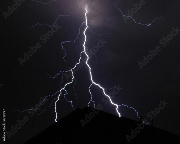 Fototapeta lightning