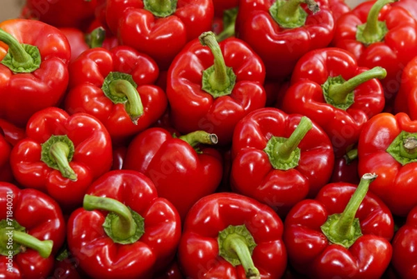 Obraz pimientos rojos