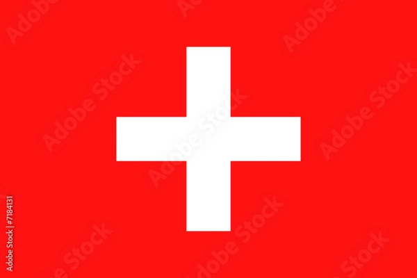 Fototapeta flag suisse