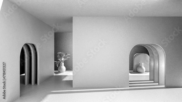 Obraz corridor in the hotel