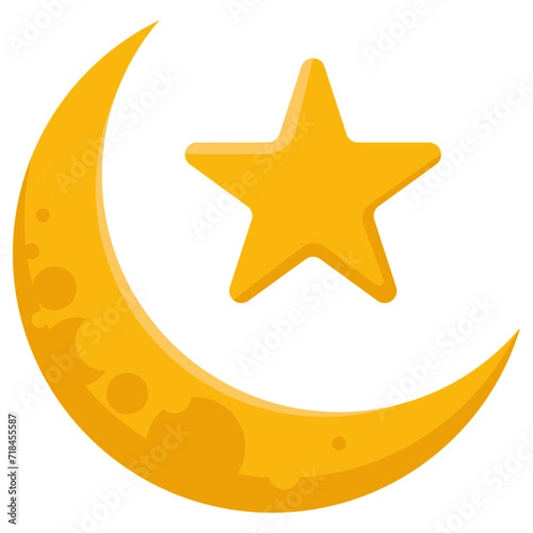 Obraz Eid mubarak islam vector decoration