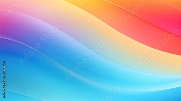 Fototapeta Vibrant gradient mesh background: modern rainbow colors, soft and editable vector banner – premium quality design