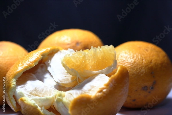 Obraz 美味しくなった、はっさく