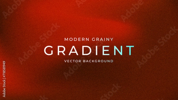 Obraz red gradient background with smooth style