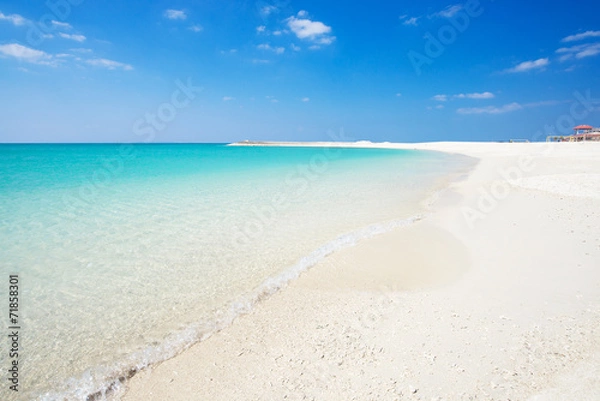 Obraz 沖縄の海・豊崎美らSUNビーチ